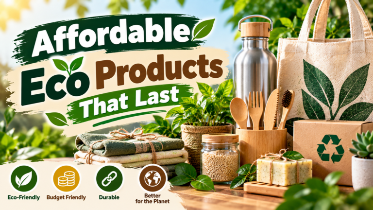 Affordable Eco Products That Last